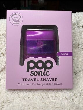 Pop Sonic Travel Shaver - Purple